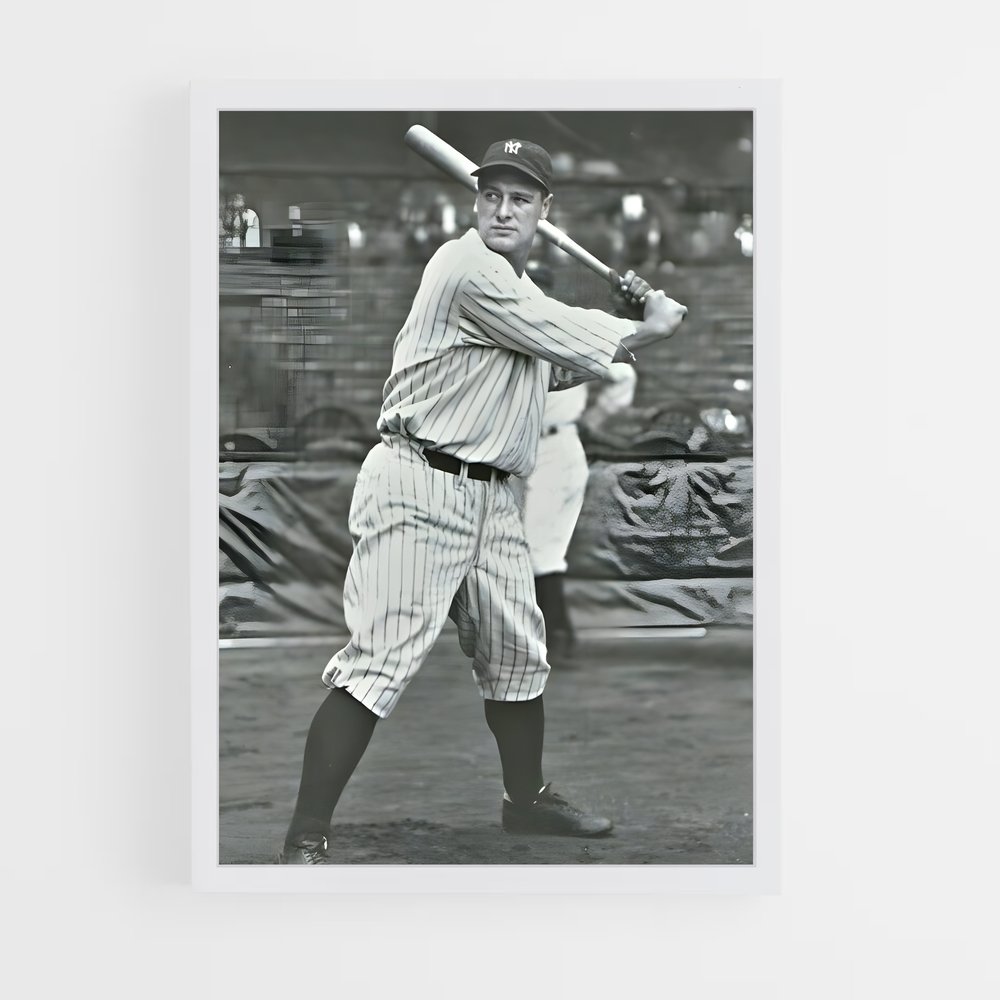 Poster L'Héritage de Lou – affiche Baseball (vue 3)